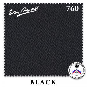 Сукно бильярдное Iwan Simonis 760, 195 см, Black