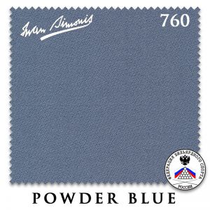 Сукно бильярдное Iwan Simonis 760, 195 см, Powder Blue ― Бильярдный магазин Альбатрос